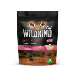 WILDKIND Kitten Red Sunset Huhn mit Truthahn 370g | DAS FUTTERHAUS