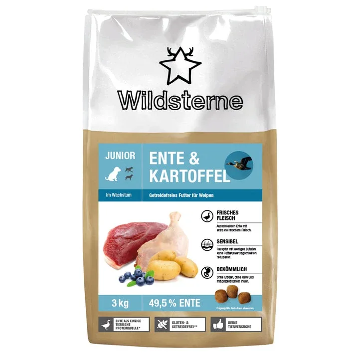 Wildsterne Classic Junior Ente & Kartoffel - Image 2