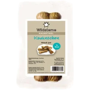 Wildsterne Kauknochen Hirsch pur 10 cm (30 g)