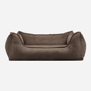 William Walker Cord Hundebett orthopädische Matratze Truffle - M