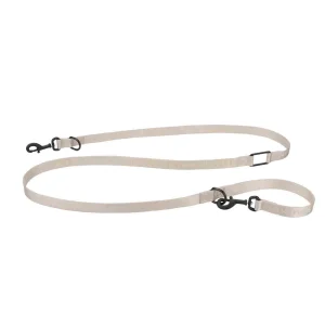 William Walker Nylon-Hundeleine Sand - Breit