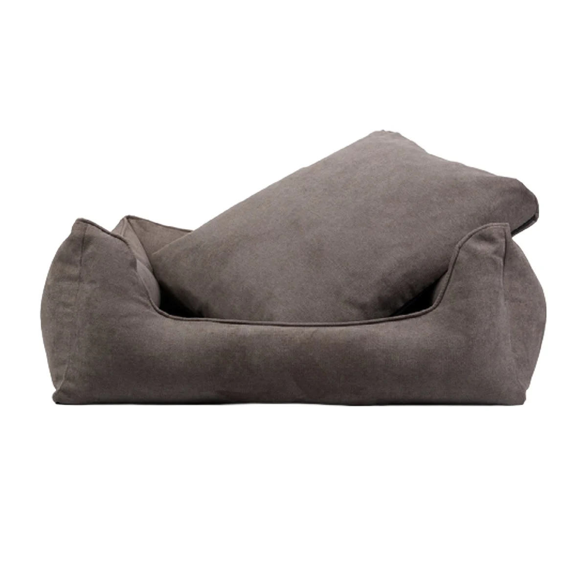 William Walker Plain Hundebett orthopädisches Kissen Stone - M - Image 2