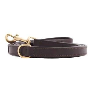 William Walker verstellbare Leder-Hundeleine Earth - Standard