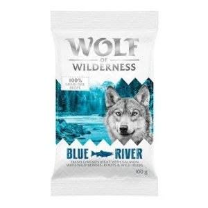 Wolf of Wilderness Adult "Blue River" Lachs (Top-seller) 100 g NEU