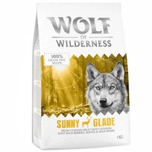 Wolf of Wilderness Adult "Sunny Glade" Hirsch - getreidefrei 1 kg