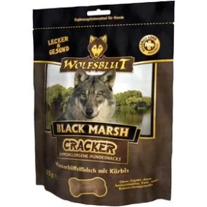 WOLFSBLUT Hundesnack Cracker Black Marsh Wasserbüffel, 225 g