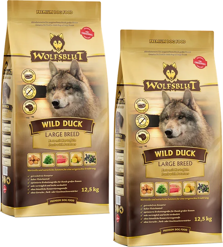 Wolfsblut Large Breed Wild Duck - Image 2