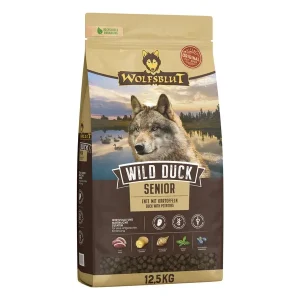 Wolfsblut Senior Wild Duck Ente mit Kartoffeln 12,5kg | DAS FUTTERHAUS