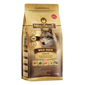 Wolfsblut Senior Wild Duck Entenfleisch mit Kartoffeln 2kg | DAS FUTTERHAUS