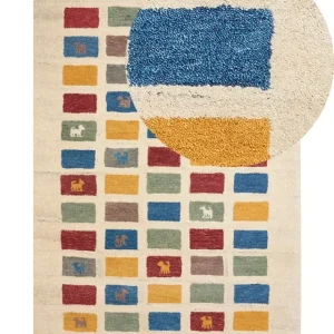 Wolle Gabbeh Area Rug 140 x 200 cm Multicolour MURATLI - HaustierPro