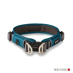 WOLTERS Active Pro Comfort Halsband anthrazit, petrol XS | DAS FUTTERHAUS