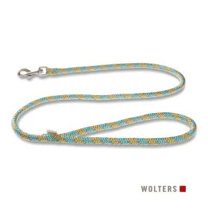 WOLTERS Everest Cityleine gelb, türkis 1 m/9 mm | DAS FUTTERHAUS