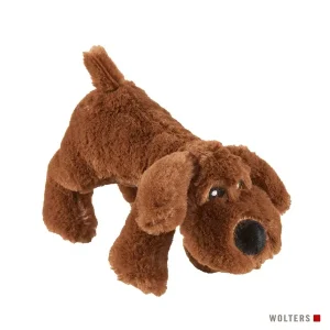 WOLTERS Plüschhund braun M/L | DAS FUTTERHAUS
