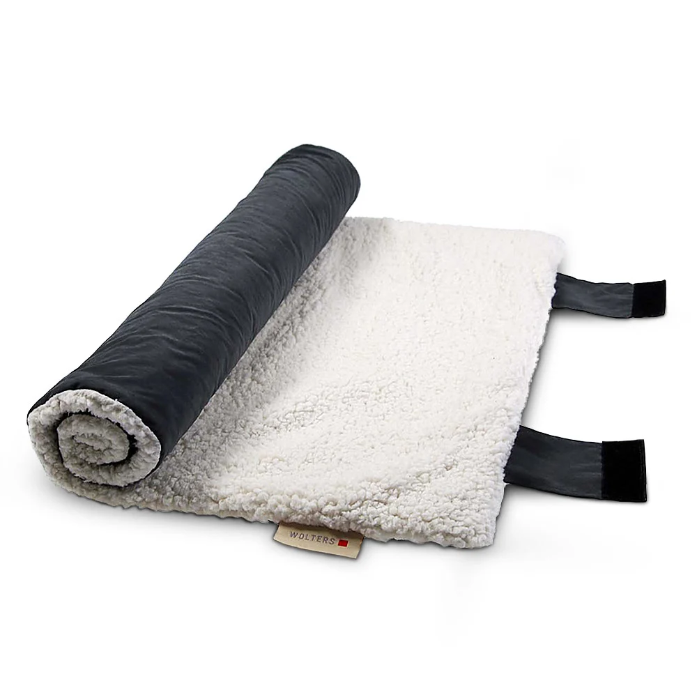 Wolters Reisedecke Vagabund grau Schlafplatz L 100 x B 75 cm