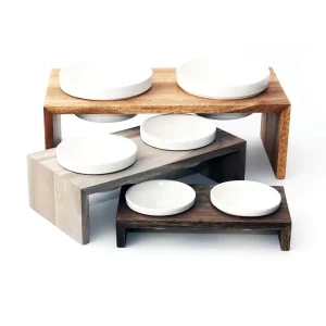 Wolters Replus Gohan Doppelnapf Holz