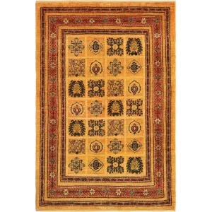 Woolteppich 153x109 Orange Kashkuli - HaustierPro