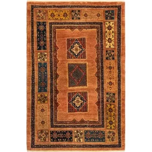 Woolteppich 173x110 Braun Kashkuli - HaustierPro