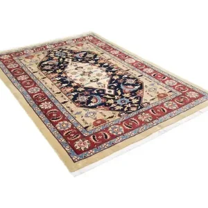 Woolteppich 213x156 Rot Kashkuli - HaustierPro