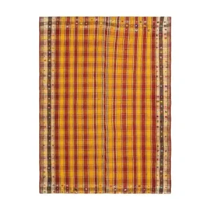 Woolteppich 217x163 Orange Jajim - HaustierPro