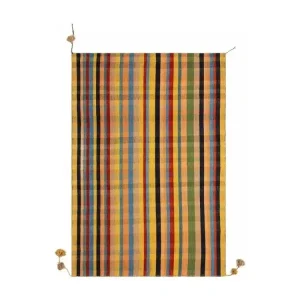 Woolteppich 223x153 Orange Jajim - HaustierPro