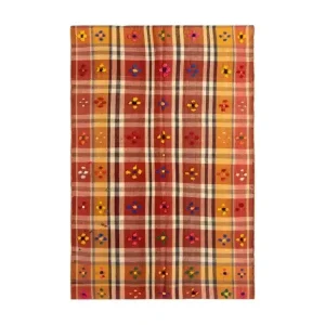 Woolteppich 225x148 Rot Jajim - HaustierPro