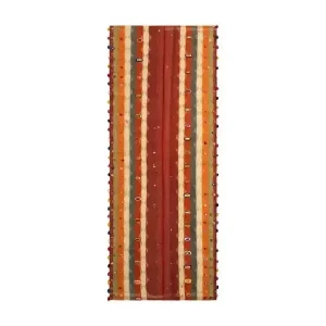 Woolteppich 325x128 Rot Jajim - HaustierPro