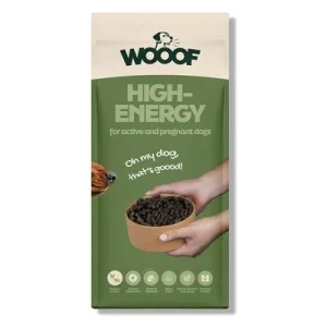 WOOOF High Energy - Kaltgepresstes Trockenfutter - Rind, Huhn 14 kg