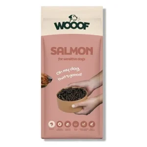 WOOOF Lachs - Kaltgepresstes Trockenfutter - Lachs 14 kg
