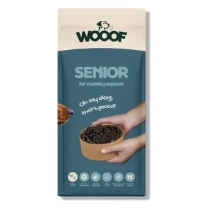 WOOOF Senior - Kaltgepresstes Trockenfutter - Pute, Fisch 14 kg