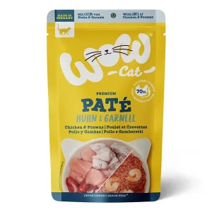 WOW Cat Adult Huhn & Garnele 125g | DAS FUTTERHAUS