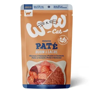 WOW Cat Adult Huhn & Lachs 125g | DAS FUTTERHAUS