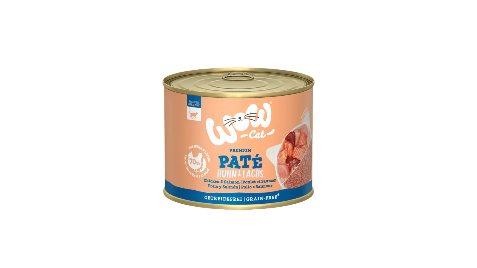 WOW CAT ADULT Huhn & Lachs