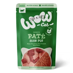 WOW Cat Adult Huhn pur 125g | DAS FUTTERHAUS