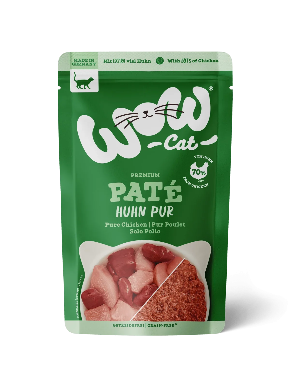 WOW CAT ADULT Huhn Pur