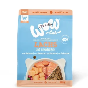 WOW Cat Adult Lachs 325g | DAS FUTTERHAUS