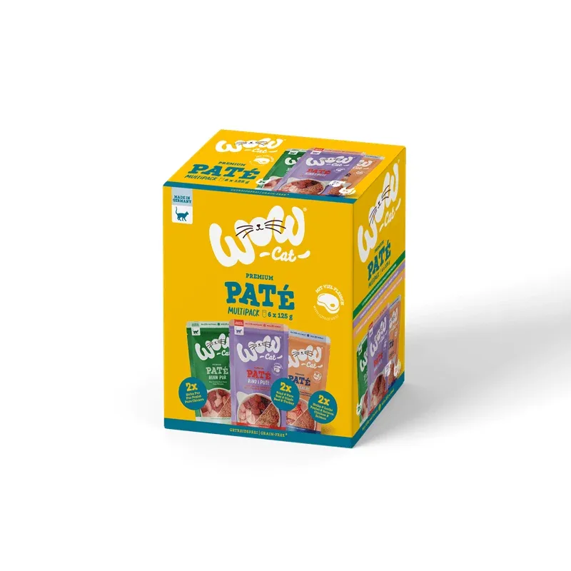 WOW CAT ADULT MULTIPACK 6 Sorten