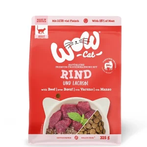 WOW Cat Adult Rind 325g | DAS FUTTERHAUS