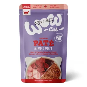 WOW Cat Adult Rind & Pute 125g | DAS FUTTERHAUS