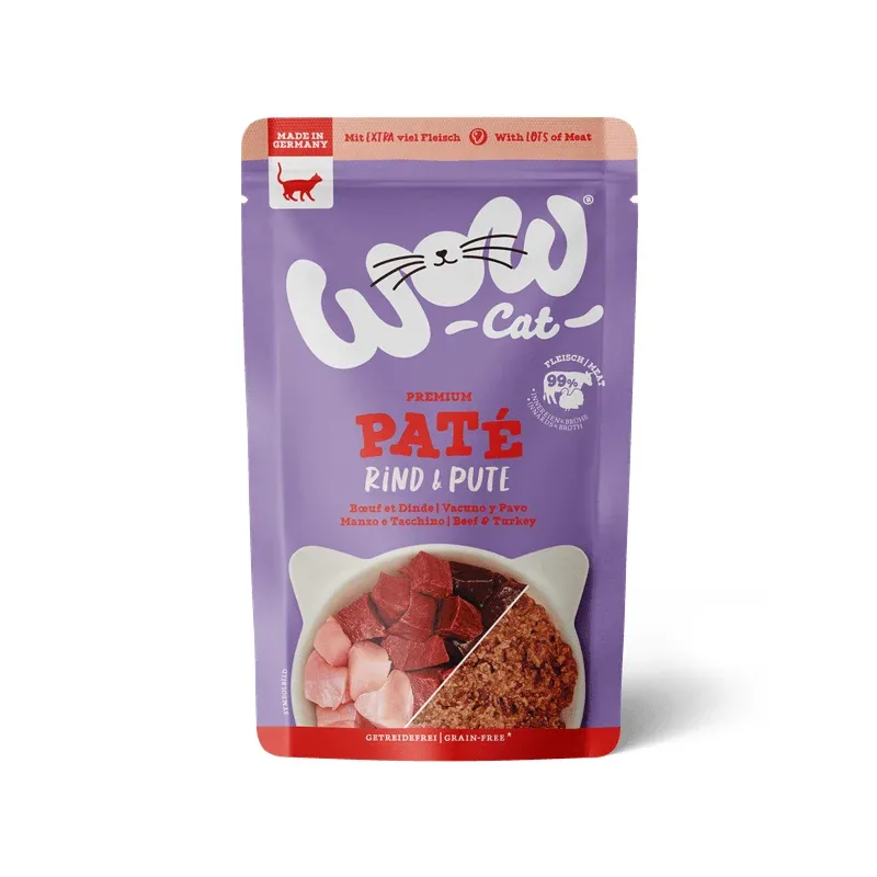WOW CAT ADULT Rind & Pute