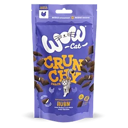 WOW CAT Crunchy Snack mit Huhn