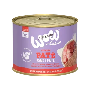 Wow Cat Dose Adult Rind & Pute 200g
