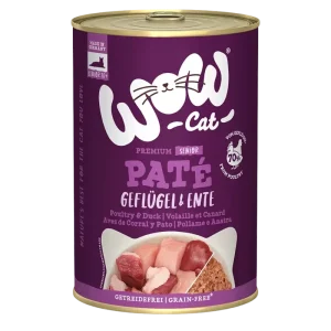 Wow Cat Dose Senior Geflügel & Ente 400g