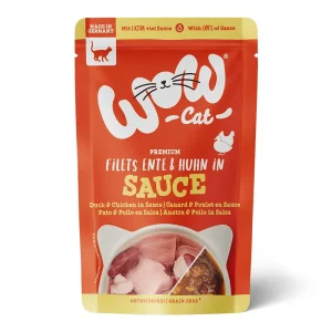 WOW CAT Ente & Huhn in Sauce