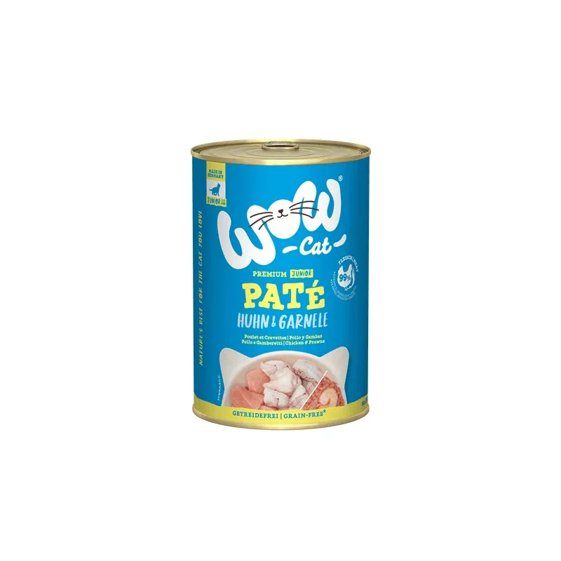 WOW CAT JUNIOR Huhn & Garnele - Image 2