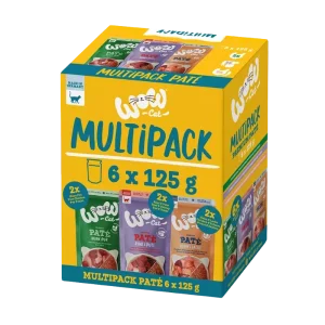 Wow Cat PB Adult Multipack 6x125g