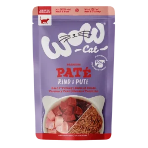 Wow Cat PB Adult Rind & Pute 125g