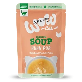 WOW CAT Suppe mit Huhn