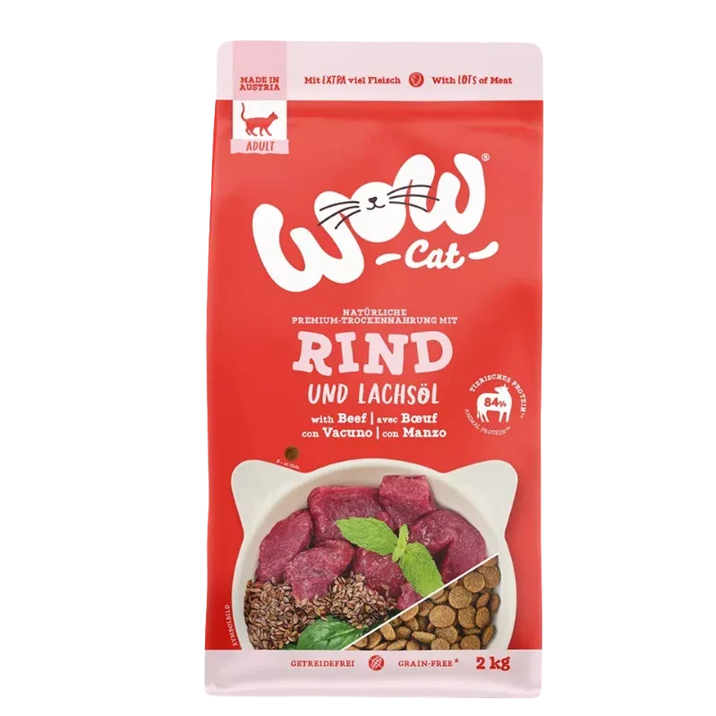 Wow Cat Trocken Adult Rind