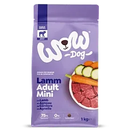 WOW DOG Adult Lamm mit Erbsen Minis