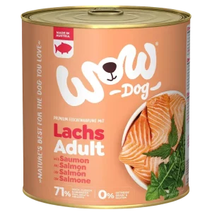 Wow Dog Dose Adult Lachs 800g